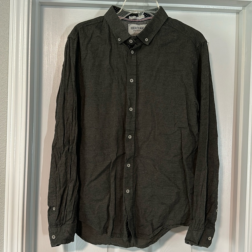 Men’s Heritage Report Collection- Soft Touch Flannel- Slim Fit